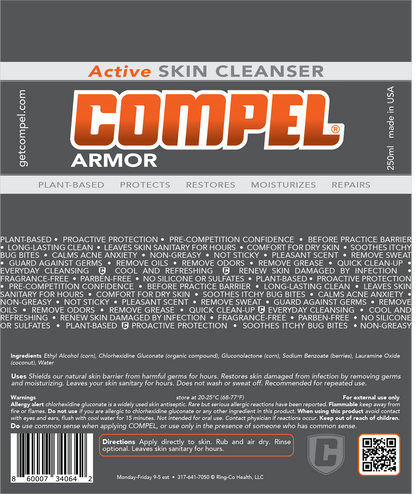 COMPEL Armor 250mL Skin Cleanser