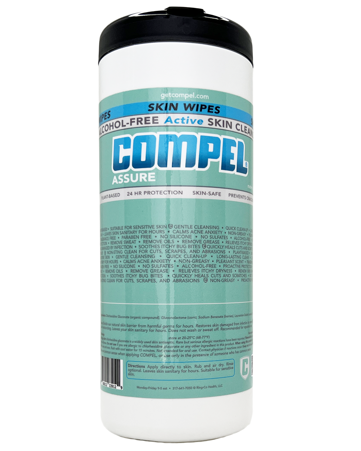 COMPEL Assure Wipe Alcohol-Free Skin Cleanser