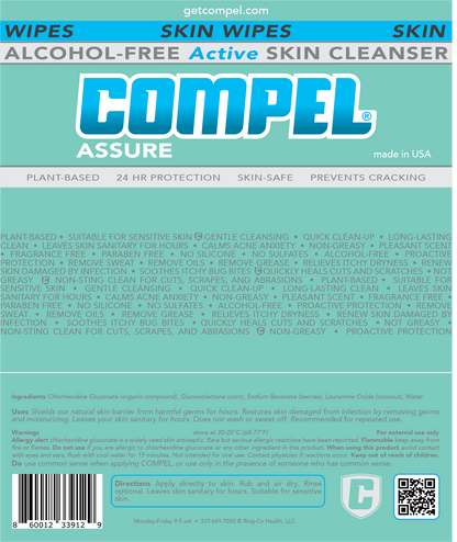 COMPEL Assure Wipe Alcohol-Free Skin Cleanser