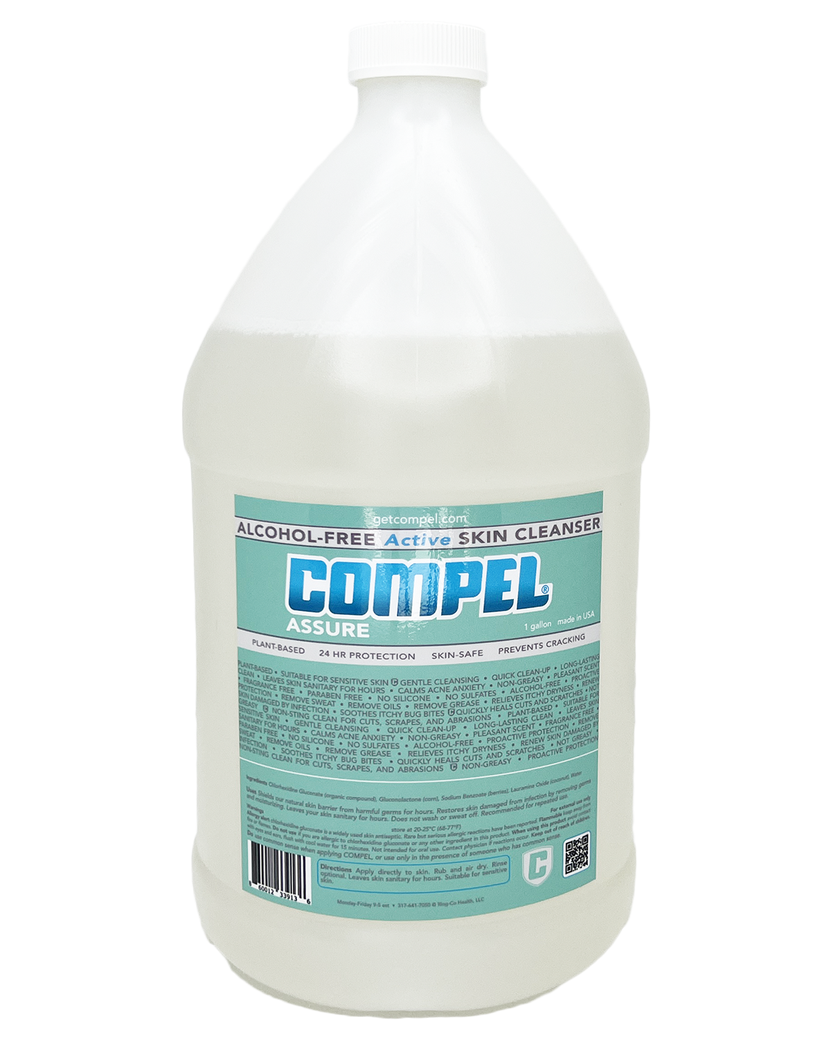 COMPEL Assure 1 Gallon Alcohol-Free Skin Cleanser